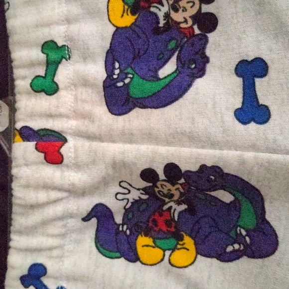 ❤️ Disney Mickey Mouse Pajama Bottoms Pants For Kids - Toddler Size 5 - Picture 3 of 6